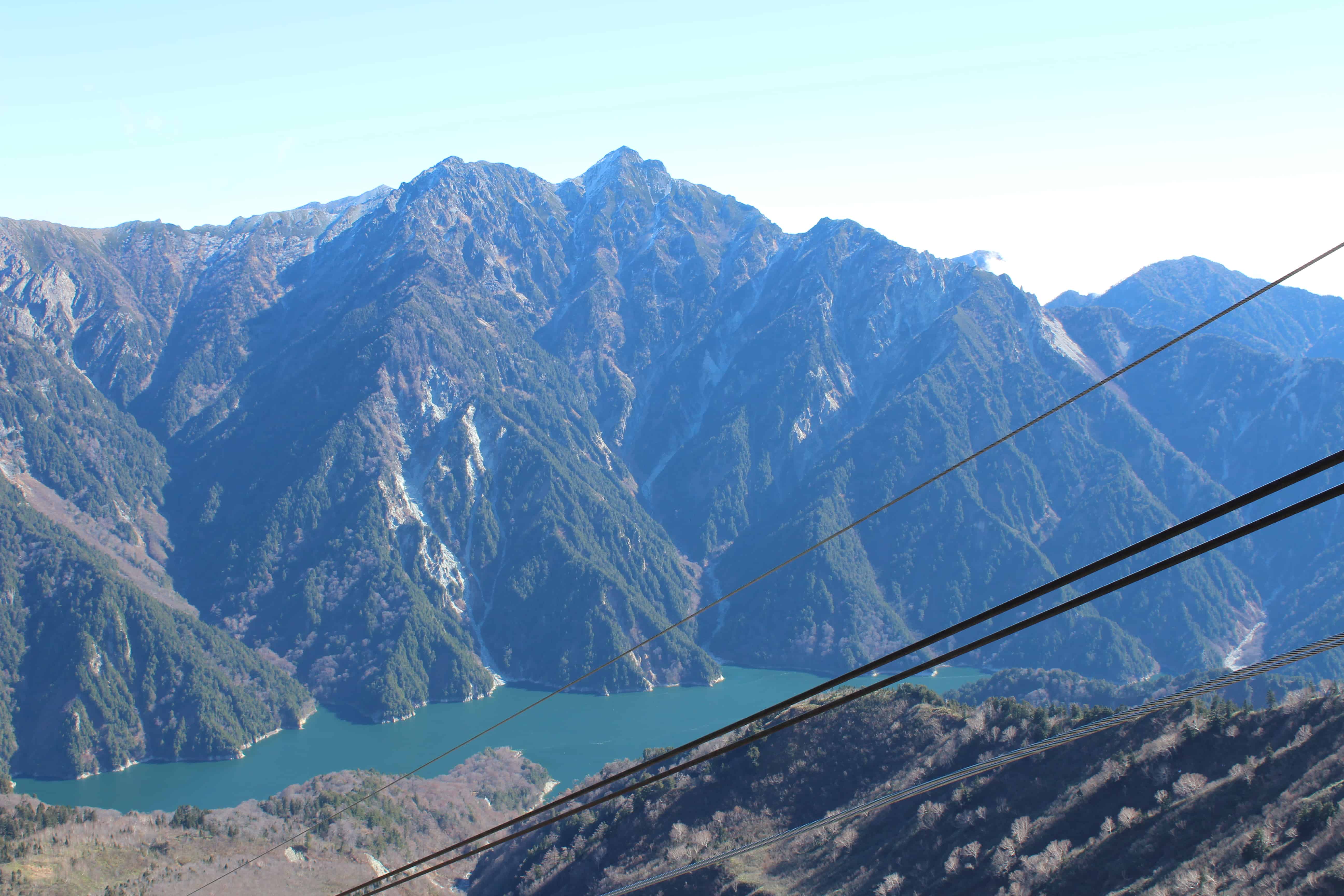 View from the top of the Alpine Route