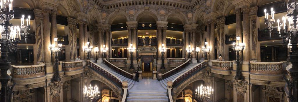 The Grand Staircase of the Garnier Opera House