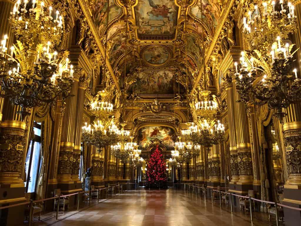 The Grand Foyer of the Garnier Opera House