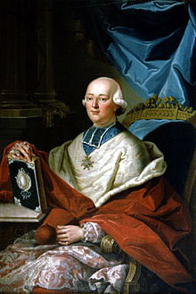 A painting of the Cardinal de Rohan