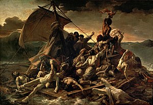 An image of the painting The Raft of Medusa.