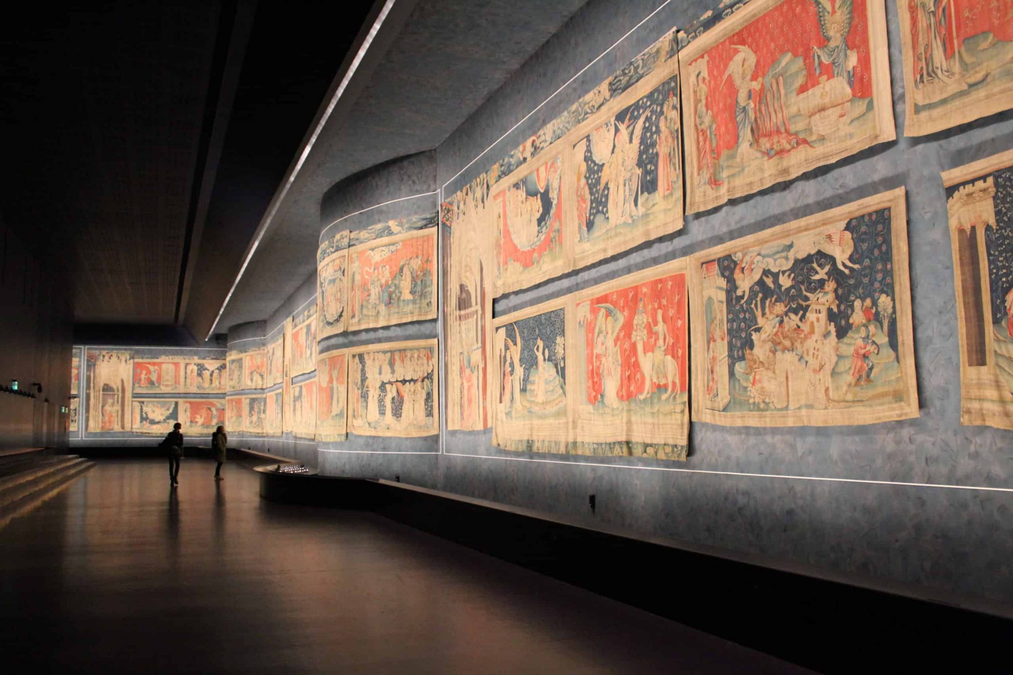 The Apocalypse Tapestry Found Within the Angers Chateau Story of a City