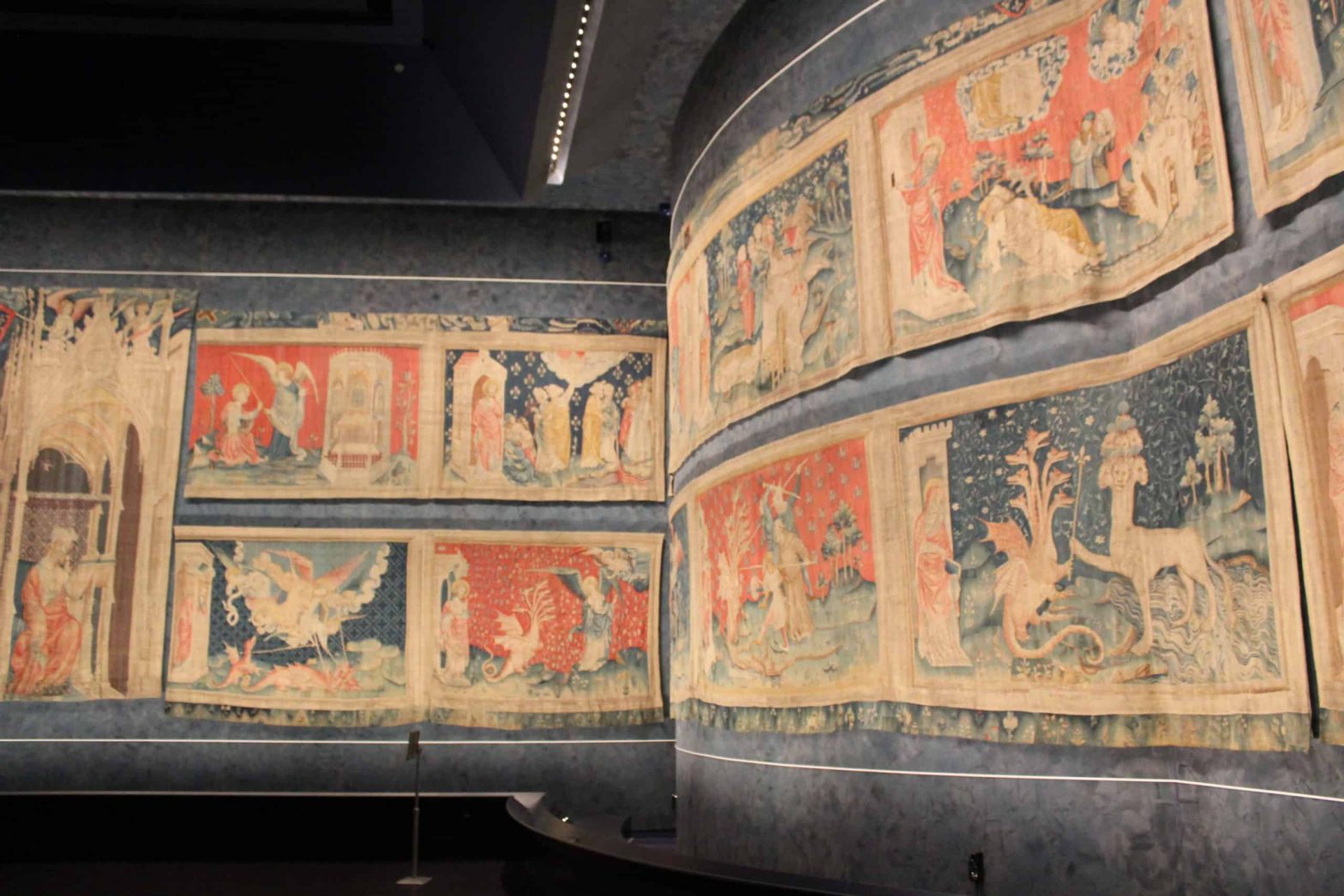 The Apocalypse Tapestry Found Within the Angers Chateau Story of a City