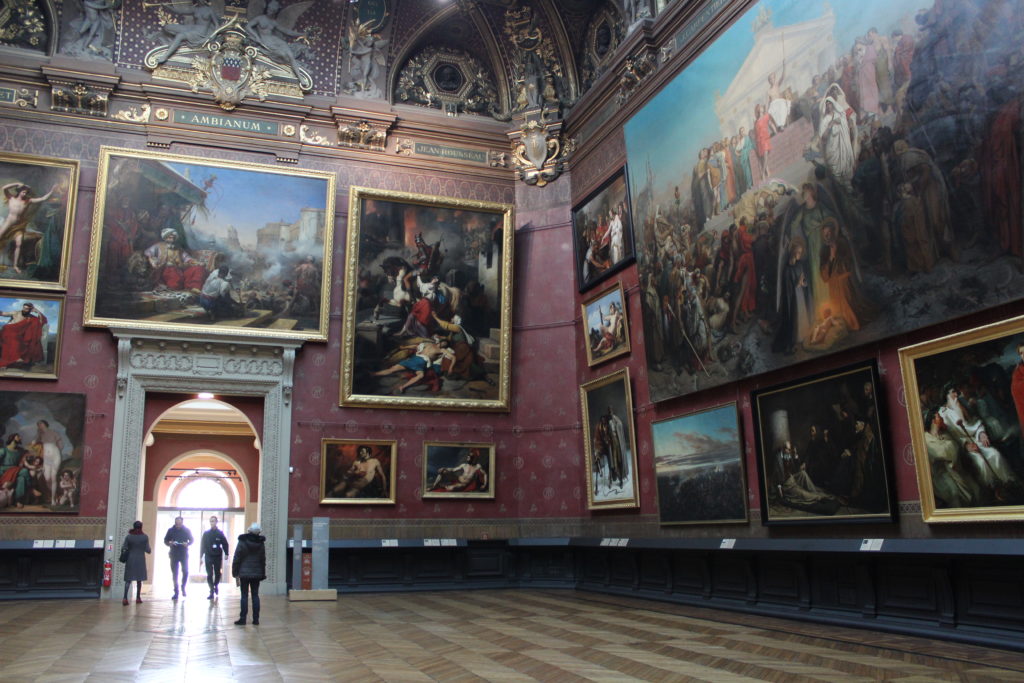 A picture of the Grand Salon at the Musee de Picardie in Amiens.